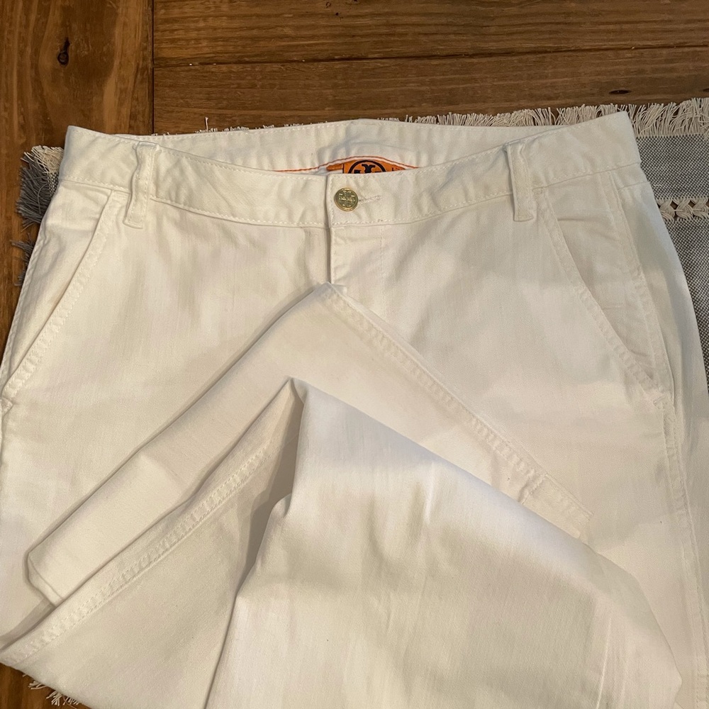 (2983) Tory Burch flare denim. Size 31